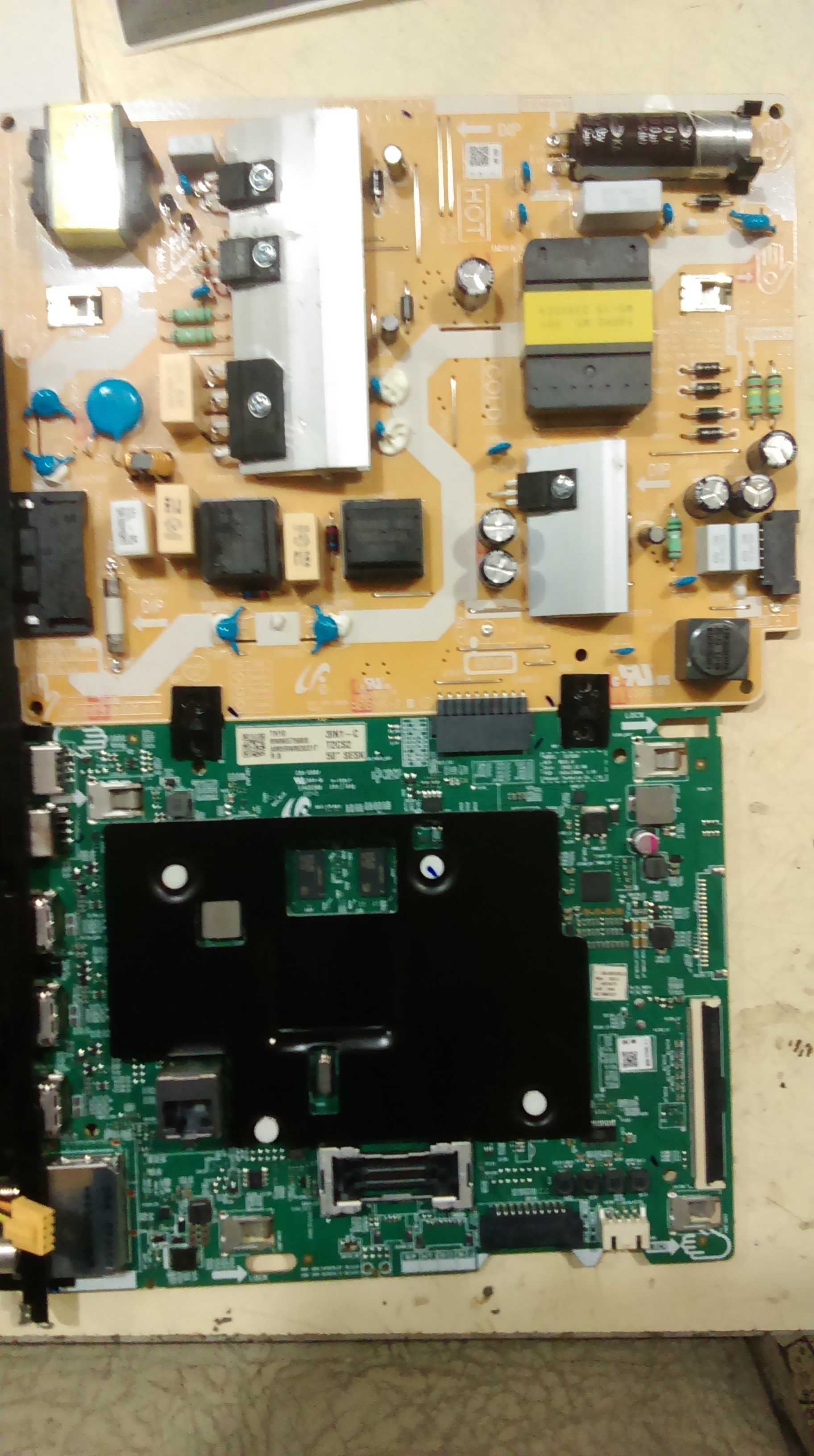 samsung UE 55CU7192U płyty komplet plus podświetlenie