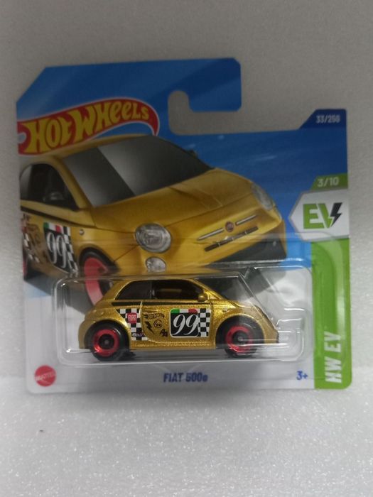 Fiat 500e hot wheels