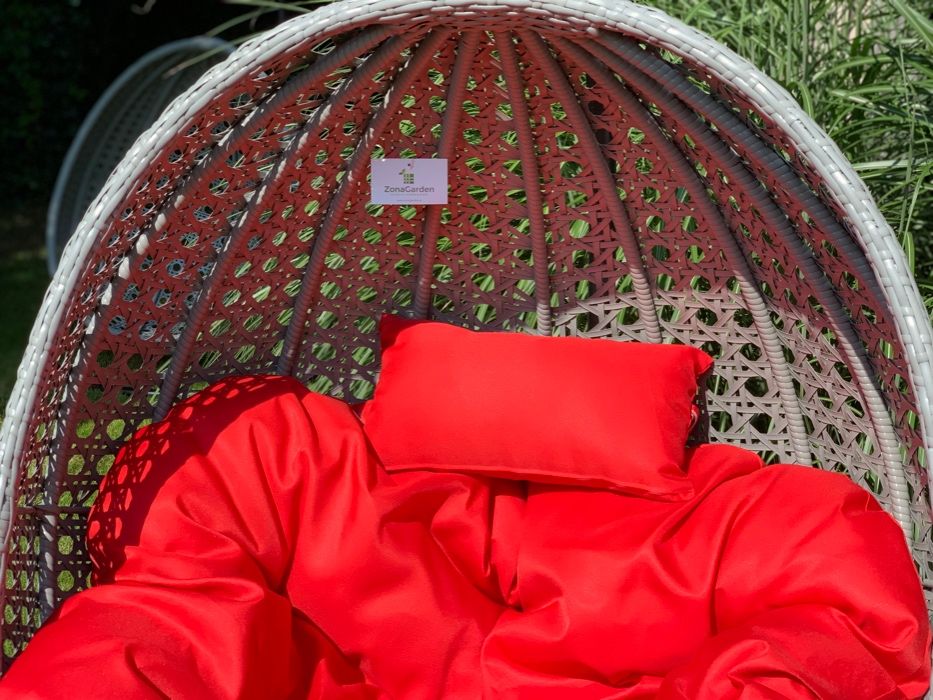 JAMAJKA XL bujak kosz kokon szary fotel wiszący taras