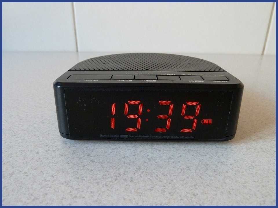 Radio-Zegar-Budzik, Bluetooth Clock Player.