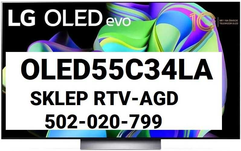 Telewizor OLED LG OLED55C34LA 120Hz evo UHD 4K Smart