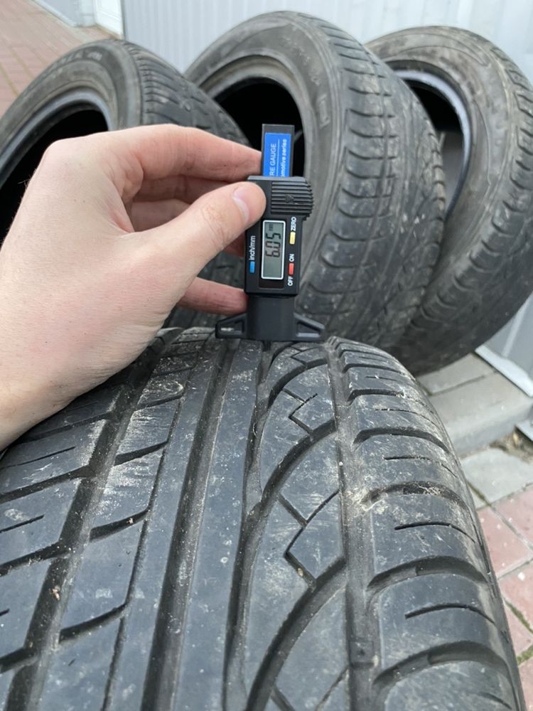 летняя резина шины 195/50 R15 Hankook 6мм 1-шт