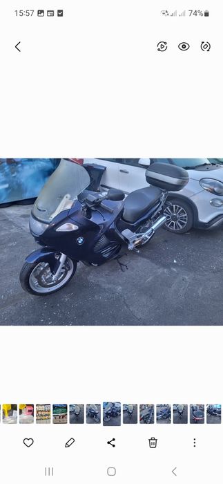 Bmw K1200rs Felga fotel kierownica licznik błotnik zbiornik