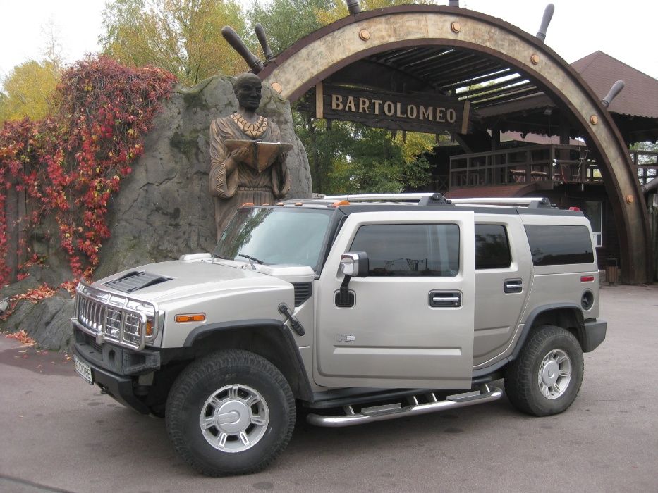 Хаммер HUMMER Н2 2006 бронзовый аренда заказ салон на 8 персон 1600грн