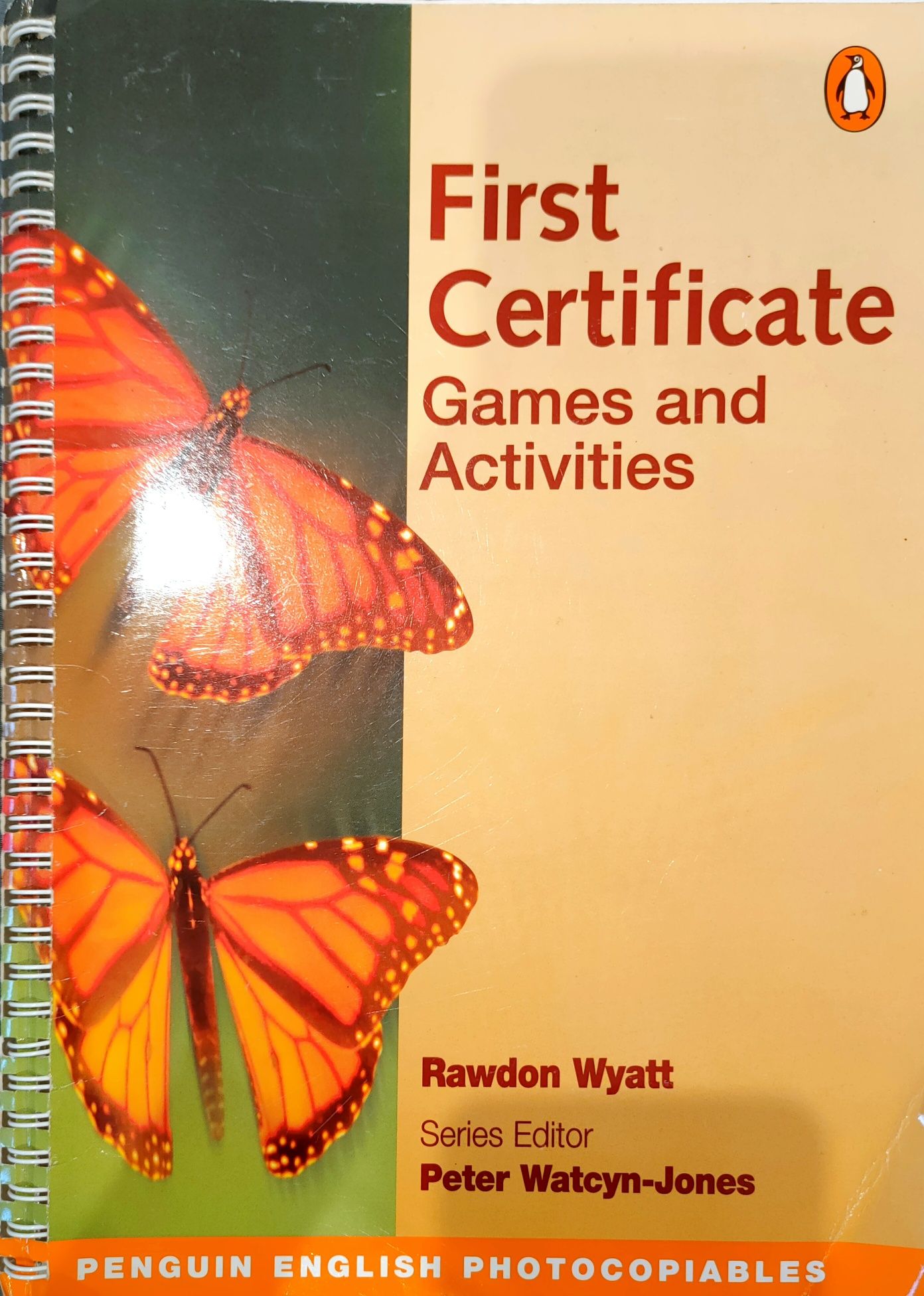 First Certificate games and activities Penguin English Photocopiables