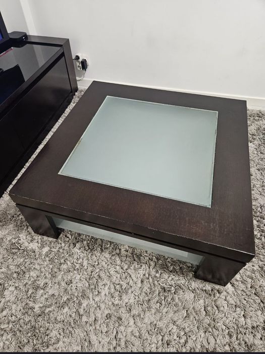 Mesa de Apoio Madeira escura