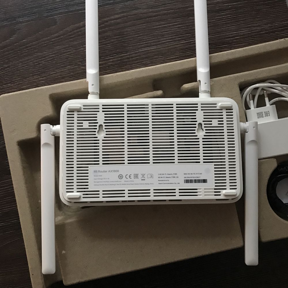 Роутер Xiaomi Router AX1800 WiFi 6