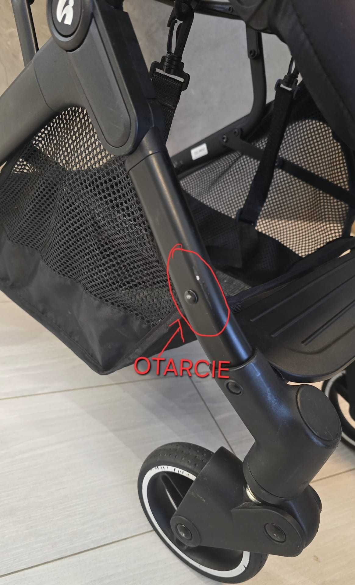 Wózek spacerowy hauck Care Travel N Plus Black