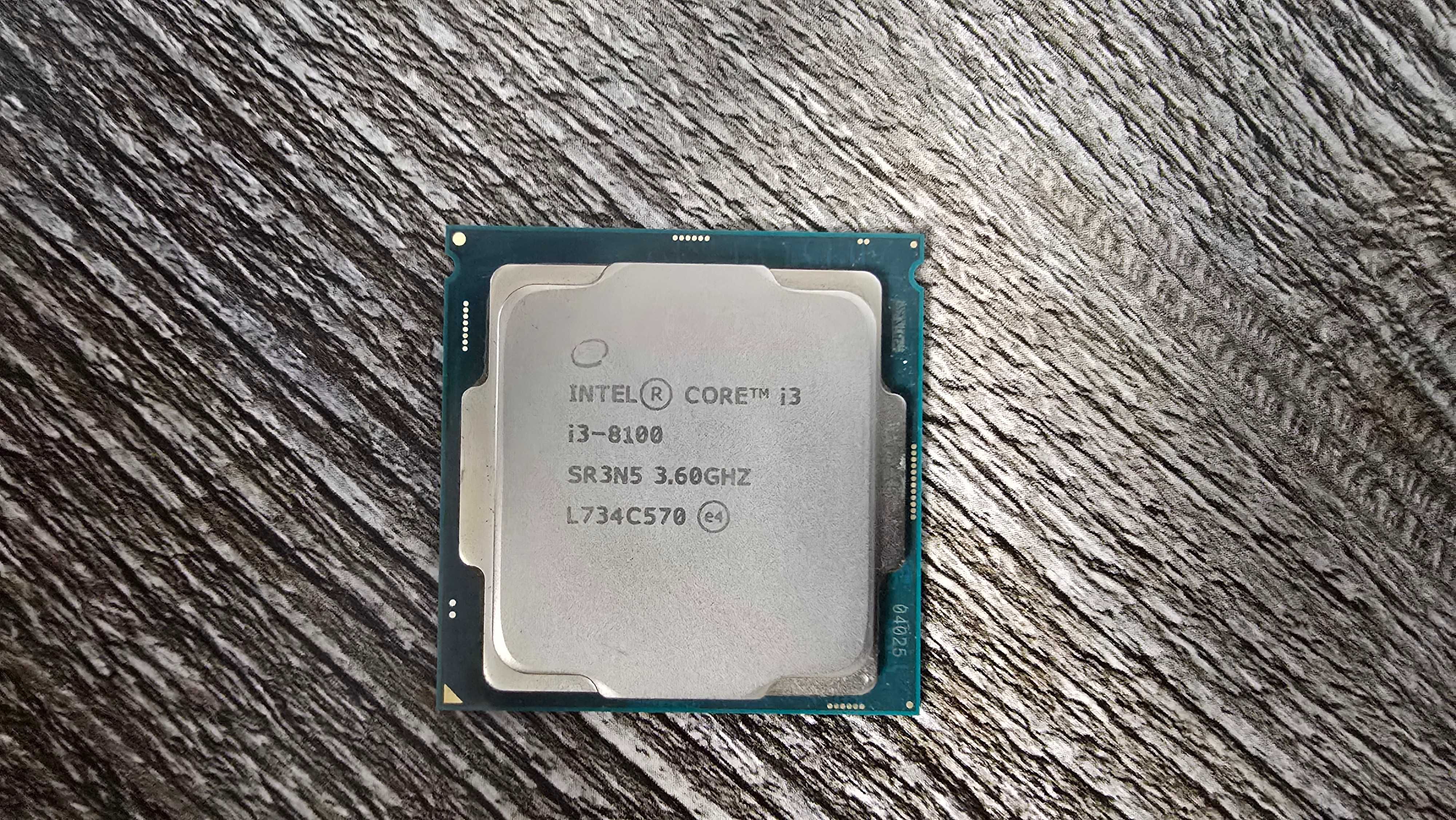 Процесор Intel Core i3-8100 3.60GHz/6MB/8GT/s (SR3N5) s1151, BOX