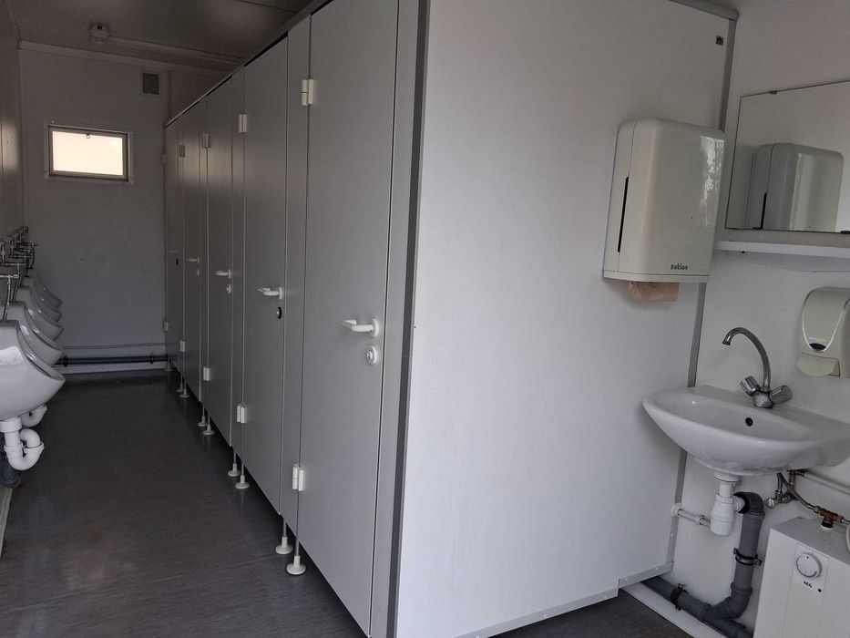 Kontener socjalny sanitarny toaletowy męski 20