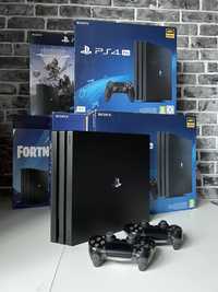 Ps4 pro 1 tb (7208) - 11 игр + 2 джойстика / playstation 4 pro