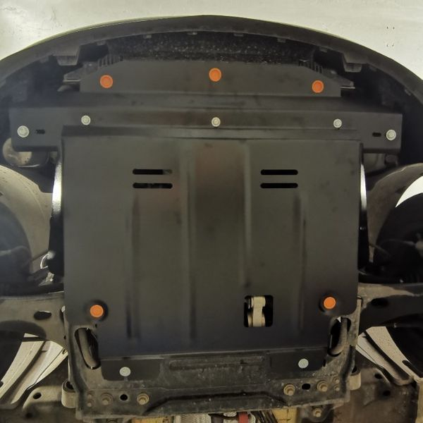 Защита поддона двигателя Ford Fiesta V Захист картера двигуна Фиеста 5
