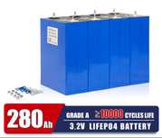 Нова партія акумуляторів LiFePO4 EVE 280Ah 3,2V клас А