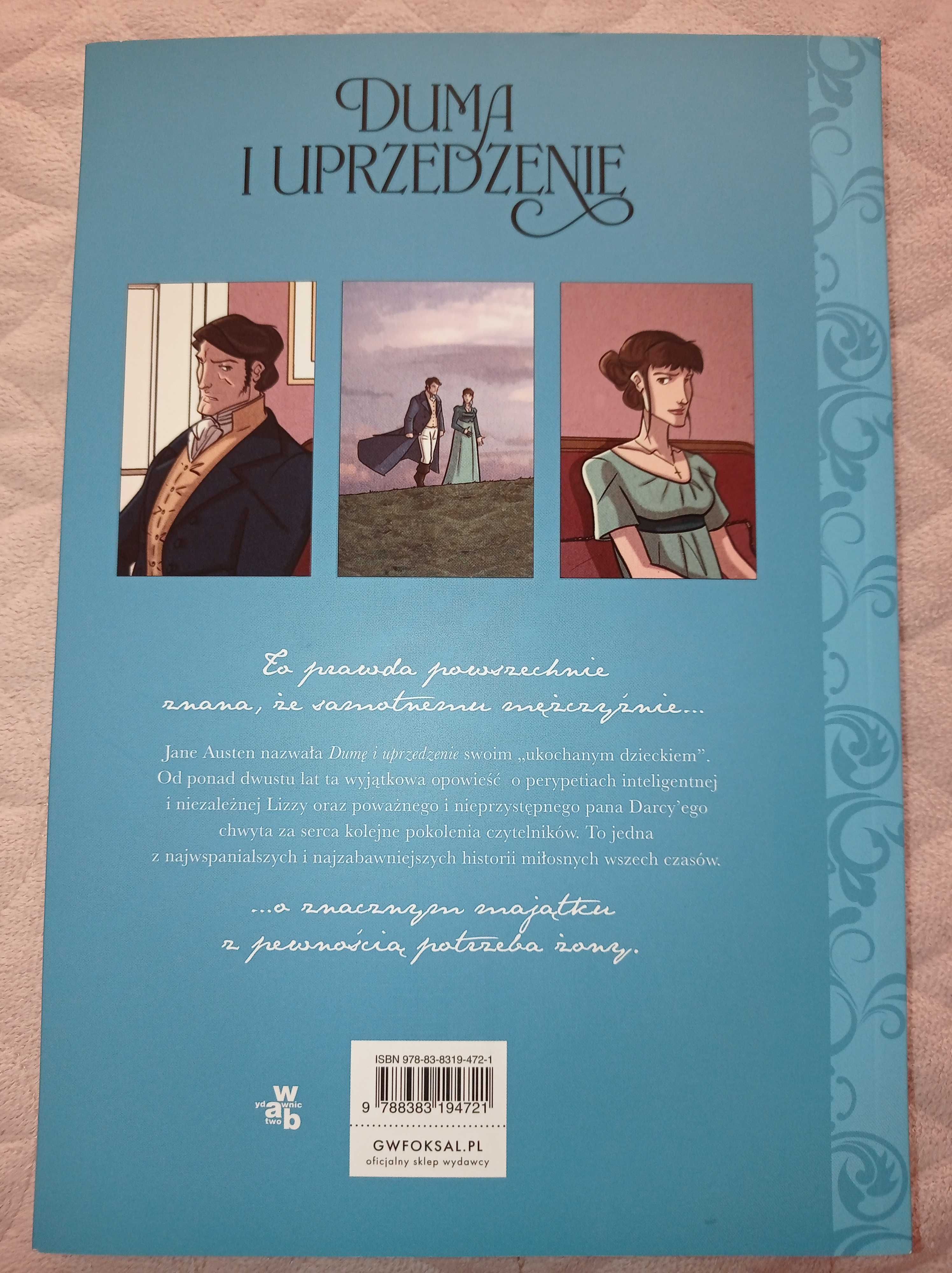 Duma i uprzedzenie - komiks - Jane Austen, Robert Deas, Ian Edginton