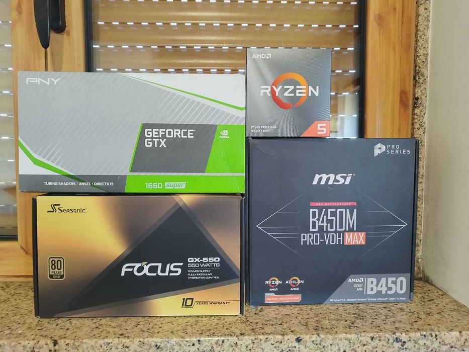 Pc Gaming Ryzen 5 3600 | GTX GeForce 1660 Super | 16Ram | Nvme 512GB