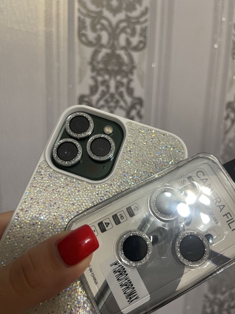 Захисне скло на камеру iPhone Glitter iphone 13 pro iPhone 13 Pro Max