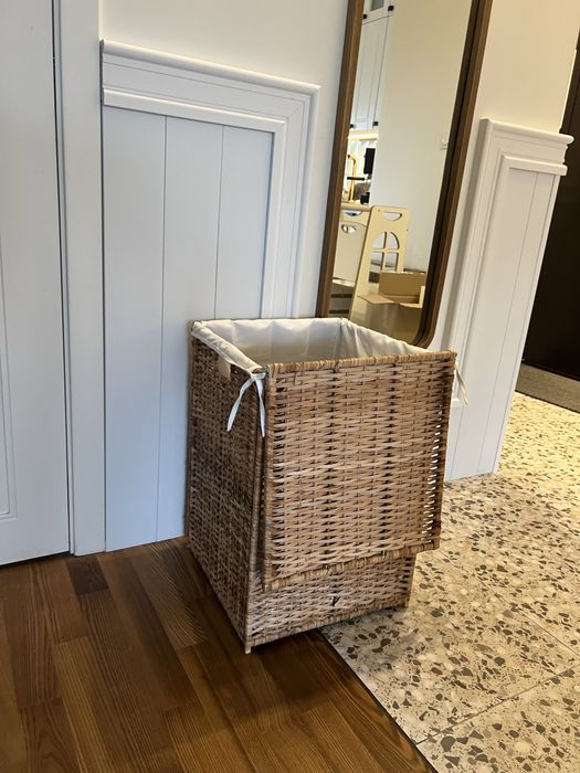 IKEA branas Kosz na pranie rattanowy wiklinowy
