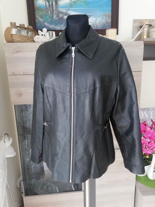 Kurtka skórzana czarna Kippie Company r. 46