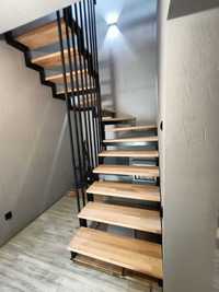 schody metalowe drewniane na wymiar