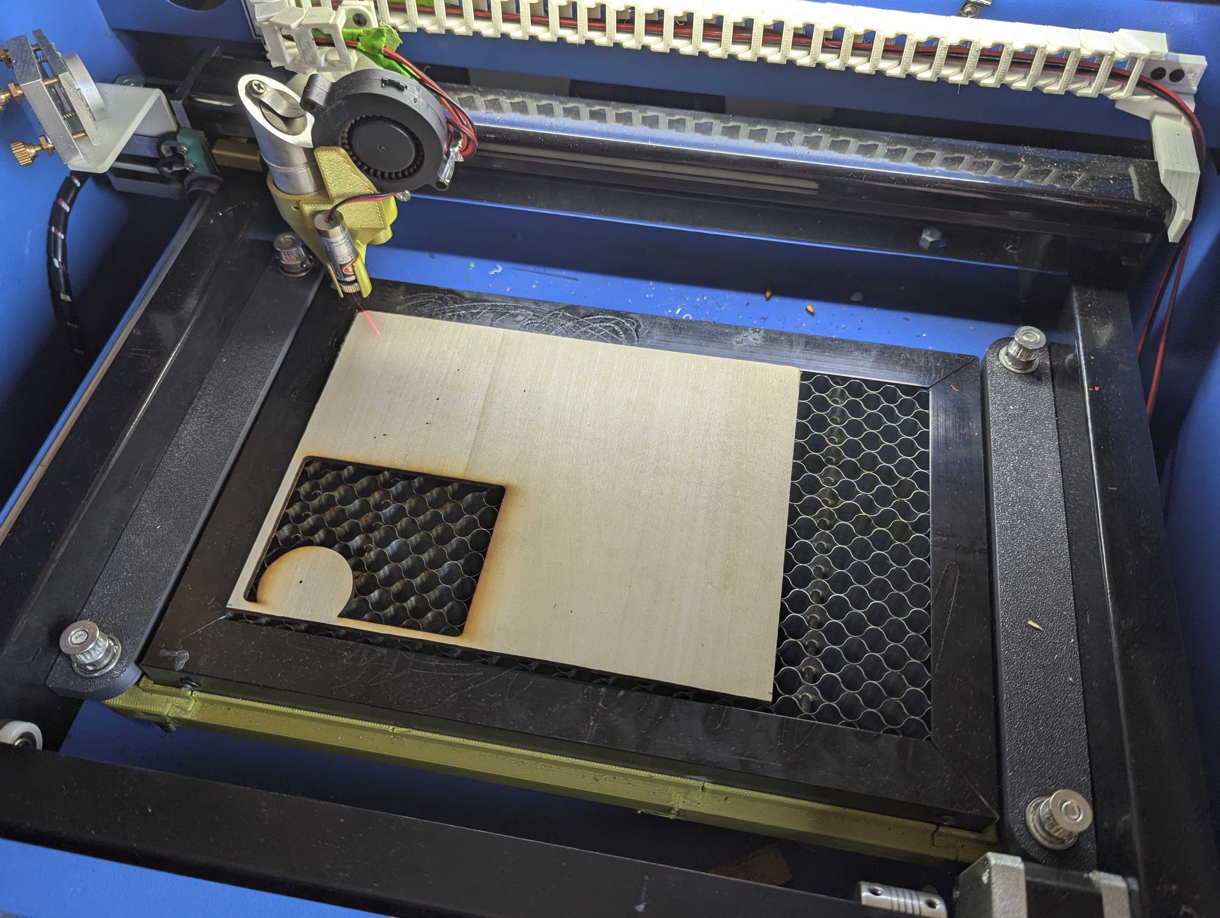 Laser CO2 40W - Vevor K40 - c/ Upgrades