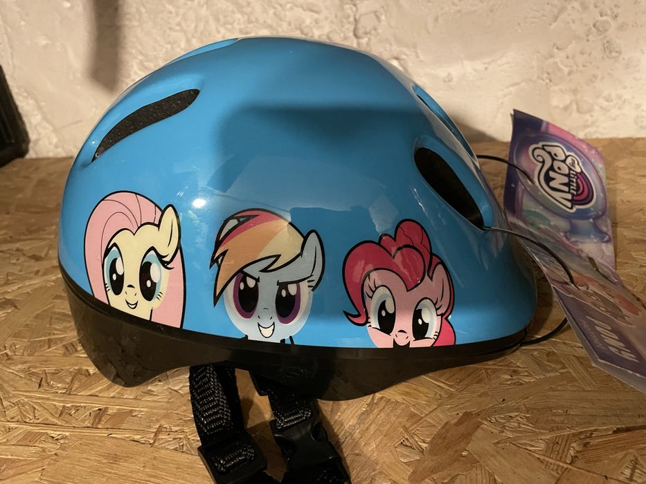 MY LITTLE PONY Kask Rowerowy, rozmiar M, 48-52 cm, Niebieski