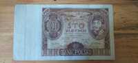 Banknot 100zł z 1934 r orginał