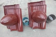 CREATON PREMION kominek wentylacyjny SIGNUM A fi 100mm  czerwień winna