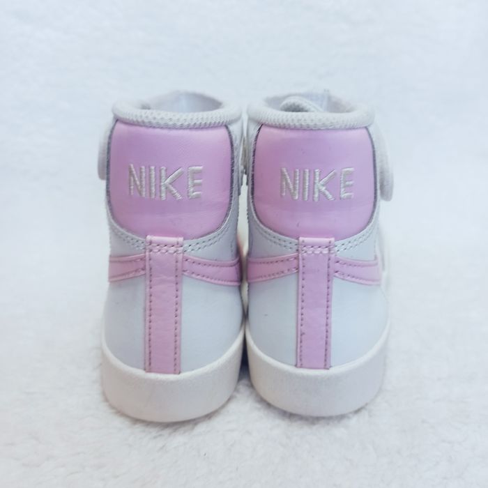 Оригінал NIKE Шкіряні черевички,хайтопи для дівчинки, 31.5 розмір,21см