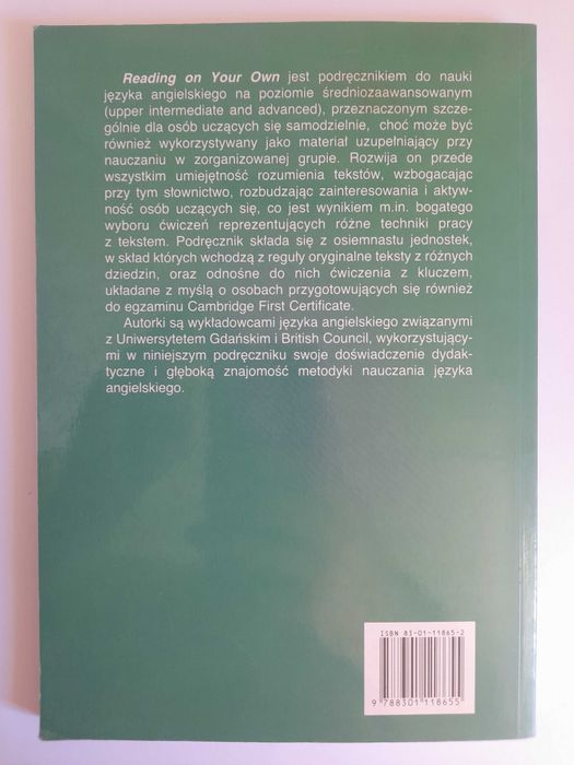 READING ON YOUR OWN Ludka Kotarska, Kryszewska, Halina Ziółkowska