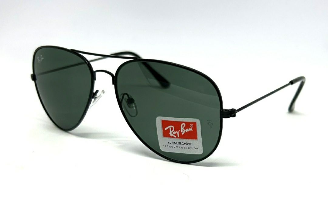 Ray Ban Aviator очки капли мужские солнцезащитные черные стекло