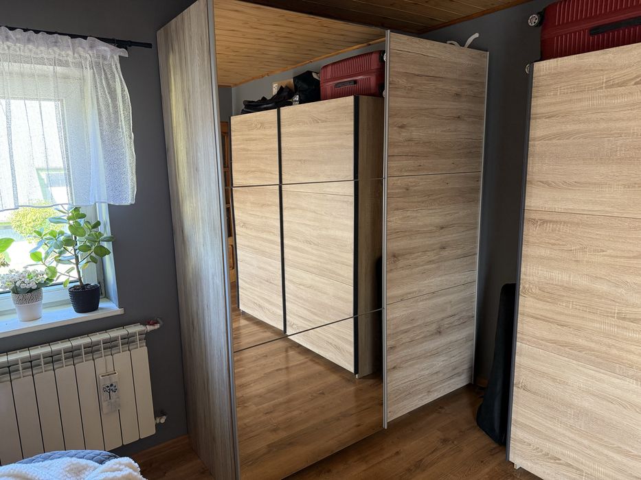 Szafa przesuwna lustro BRW 185x218
