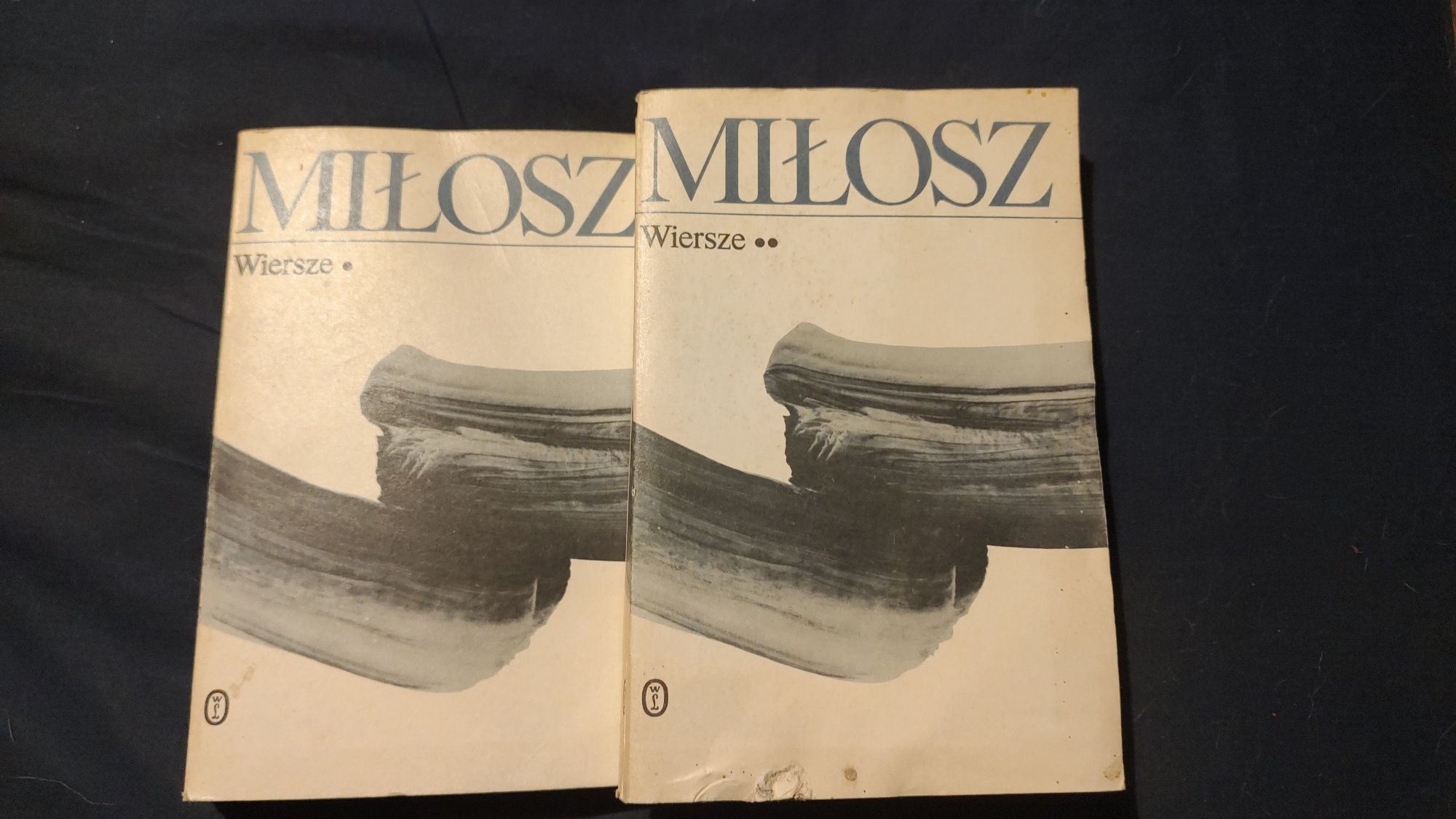 Czesław Miłosz Wiersze tom 1+2