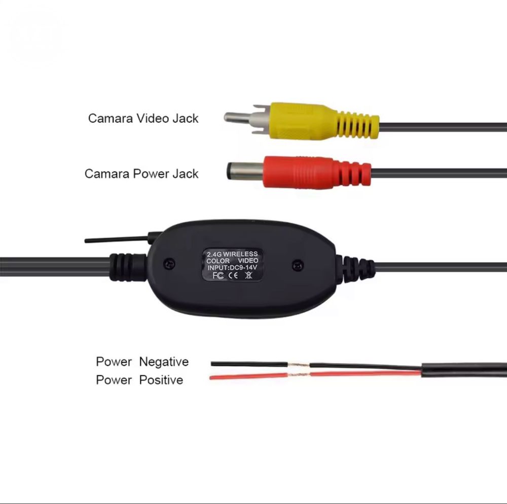 Camera traseira auto wifi sem fios facil instalação