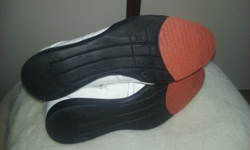 HKR buty haker sportowe lakierowane białe 40,5 26,5cm