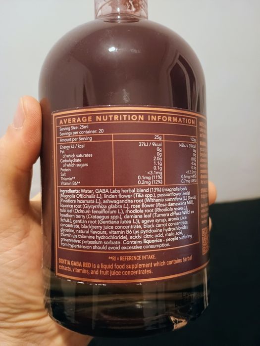 Sentia GABA Red 50cl