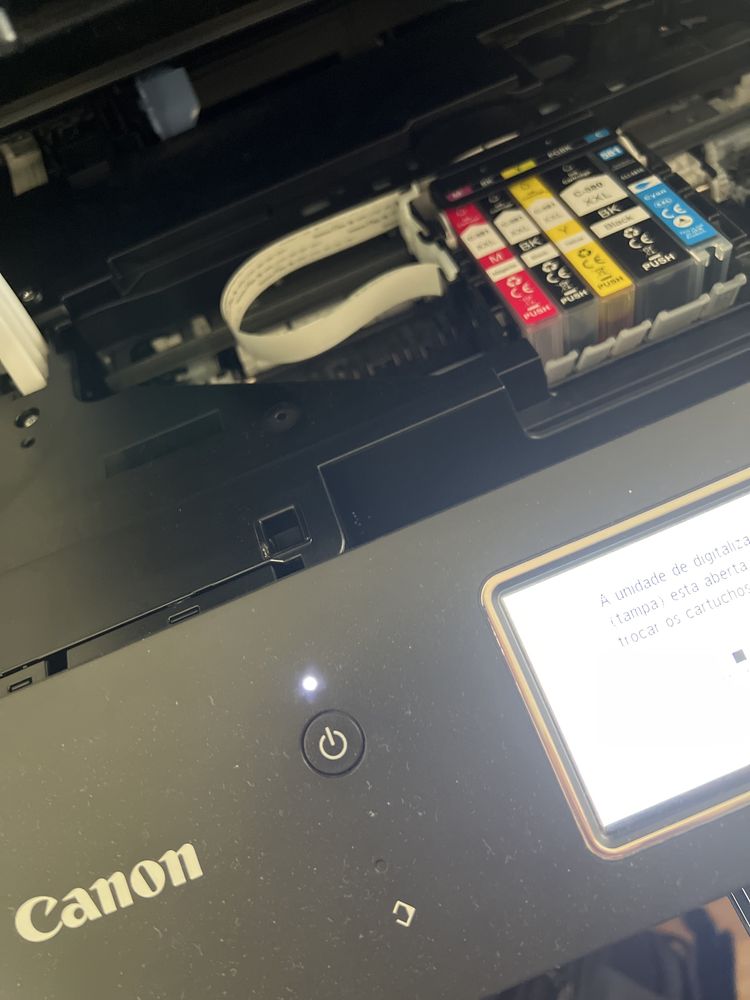 11 Cartuchos de tinta - 581 e 580 - para impressoras Canon