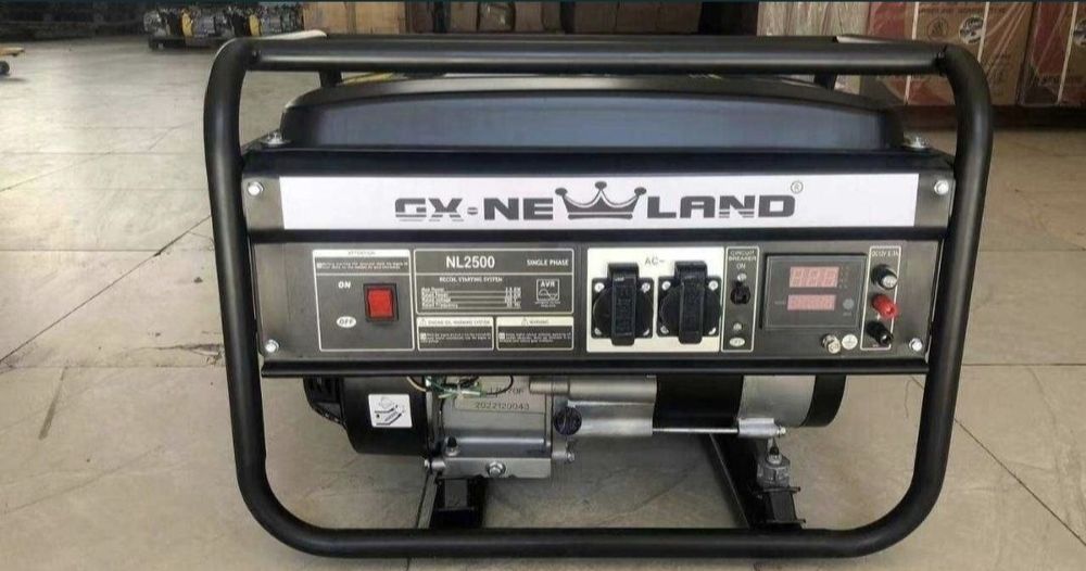 Генератори бензин-газ 2.3/5.5/6.5/7.5/8.0 Ex NewLand NL2500