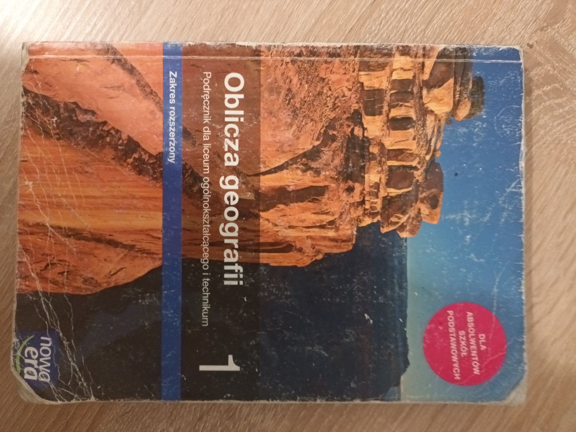Książka do geografi dla technikum i liceum