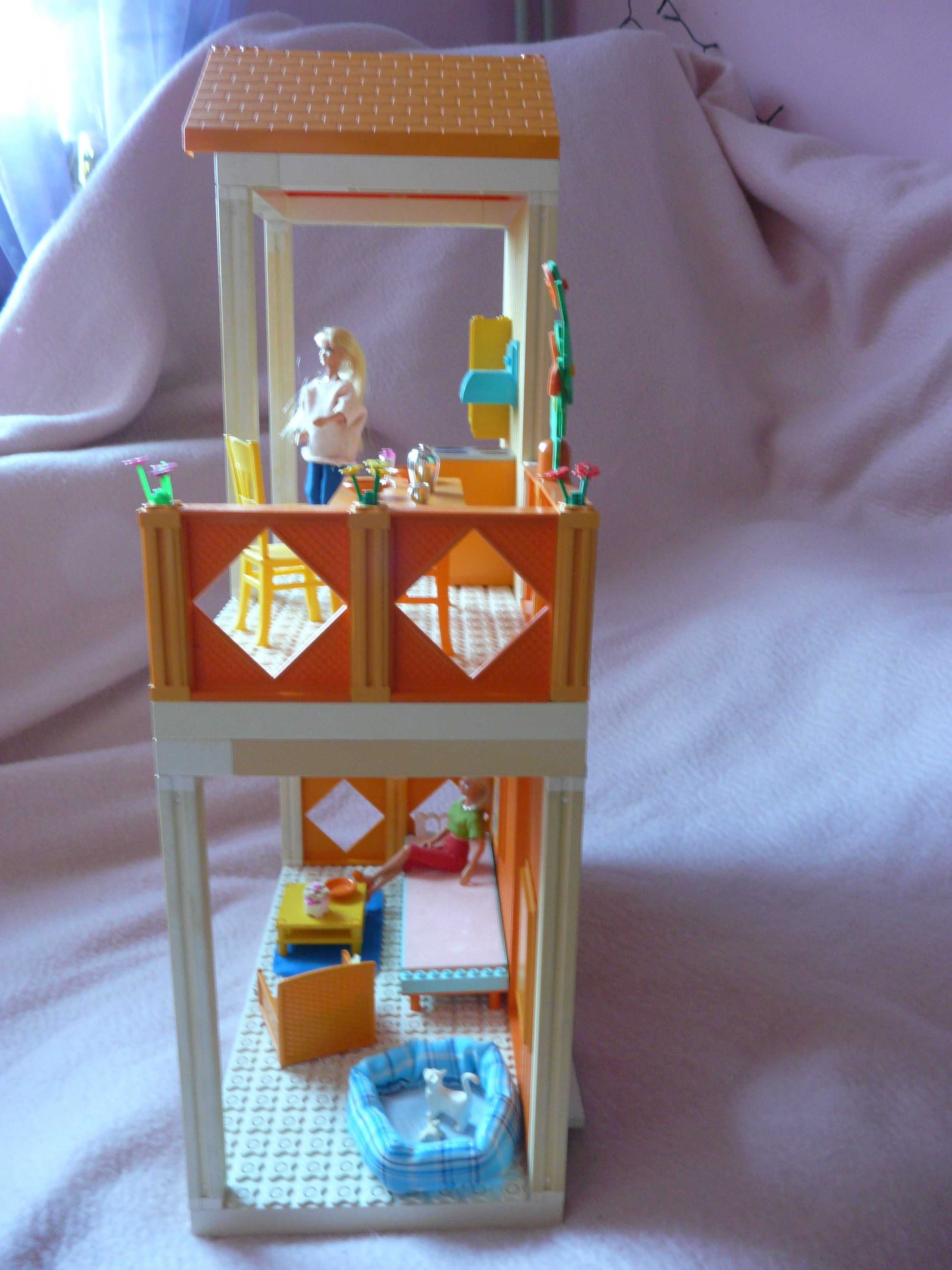 LEGO scala belville friends piętrowy domek dla lalek 60 cm wysokość