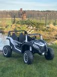 Ogromny Buggy Auto na akumulator dla 2 dzieci 4X200W 24V 14Ah 4X4 LED