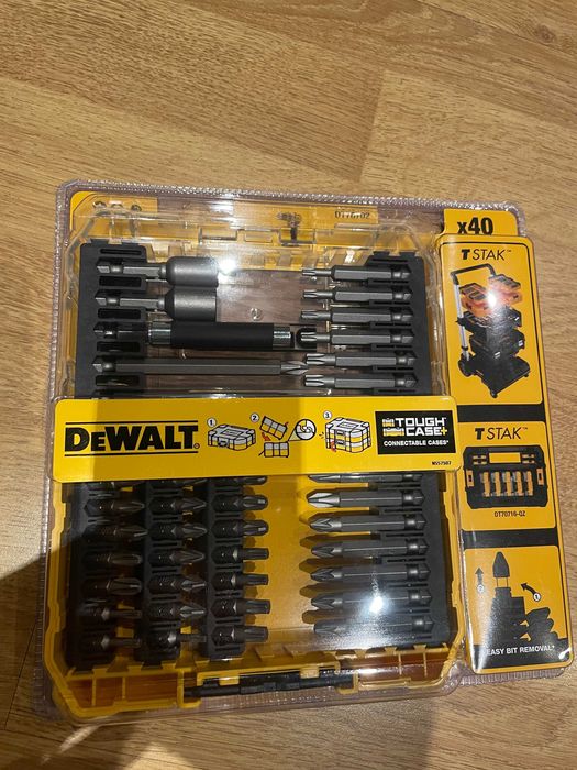 DeWALT 40 częściowy zestaw bitów