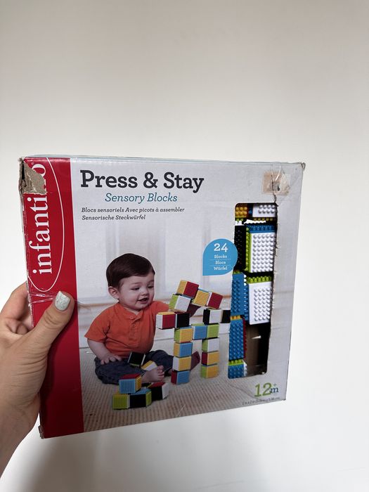 Сенсорні кубики Infantino