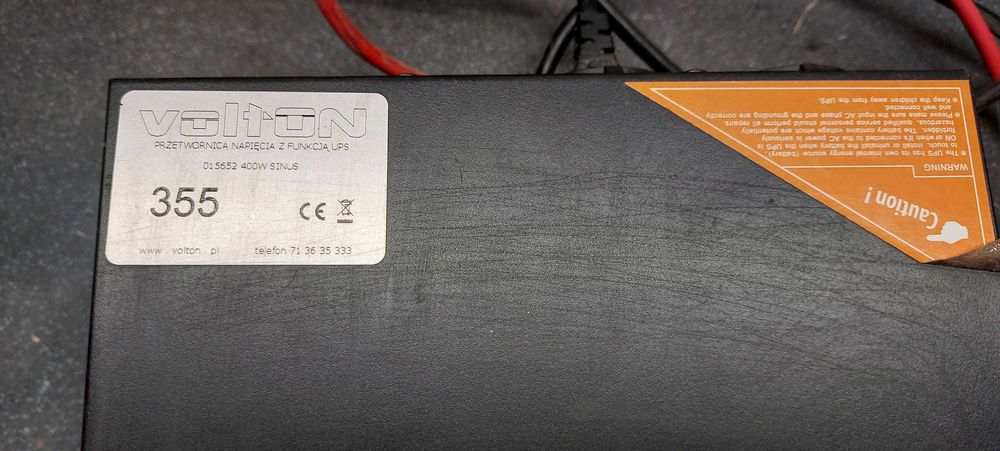 Zasilacz awaryjny UPS 400W z akumulatorem GLP 40-12