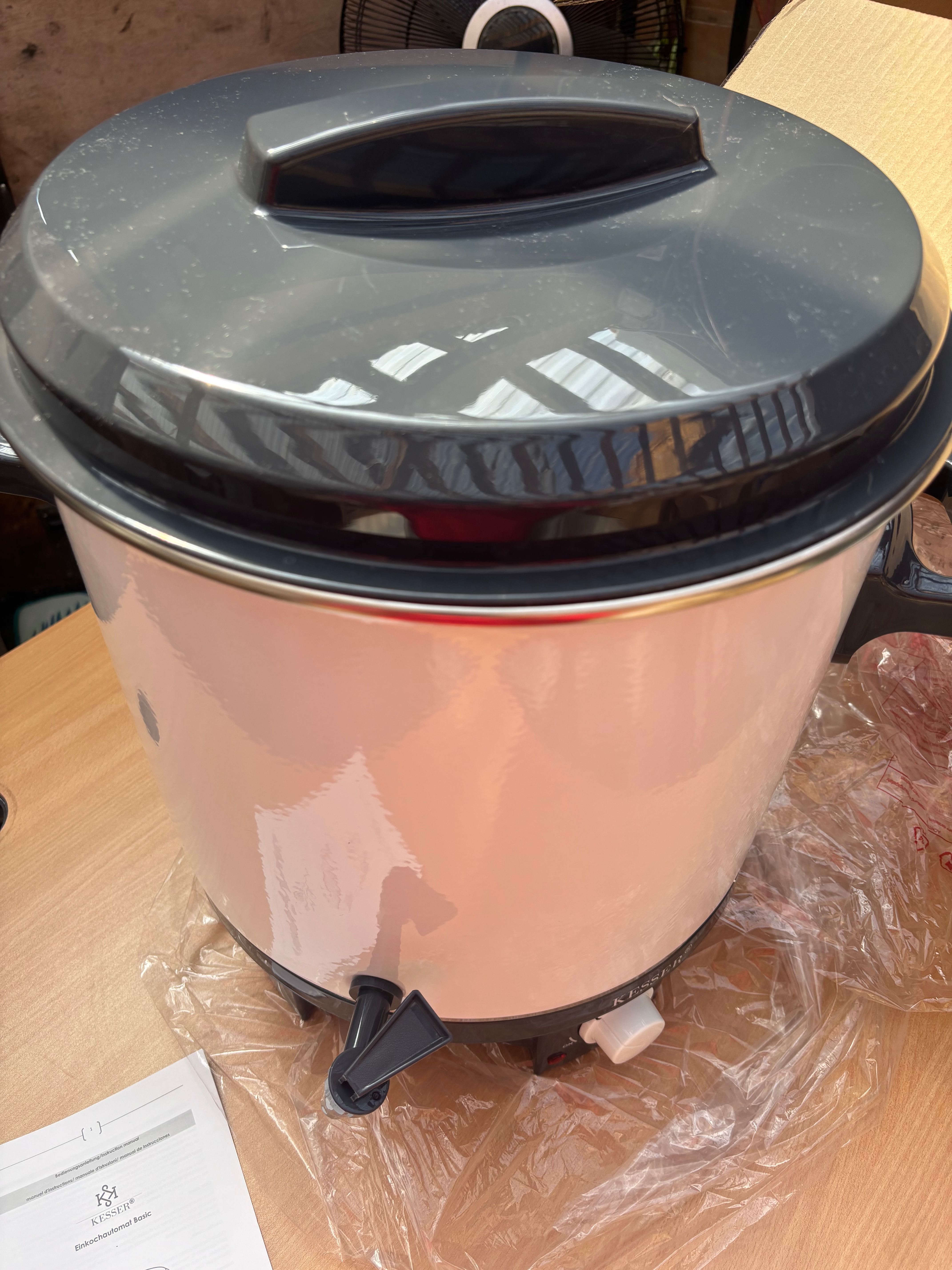 Garnek do Pasteryzacji Wekowania do Grzanego Wina Kesser 27L 1800W