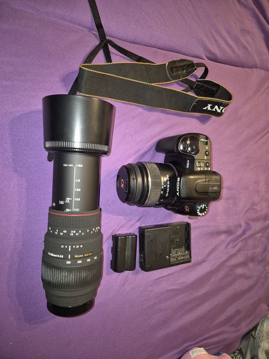 Aparat Lustrzanka Sony Alpha 300