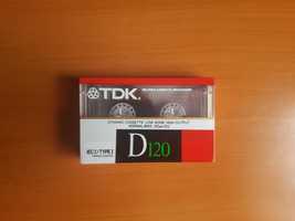 Кассета / аудиокассета TDK D -120  (1988г.)