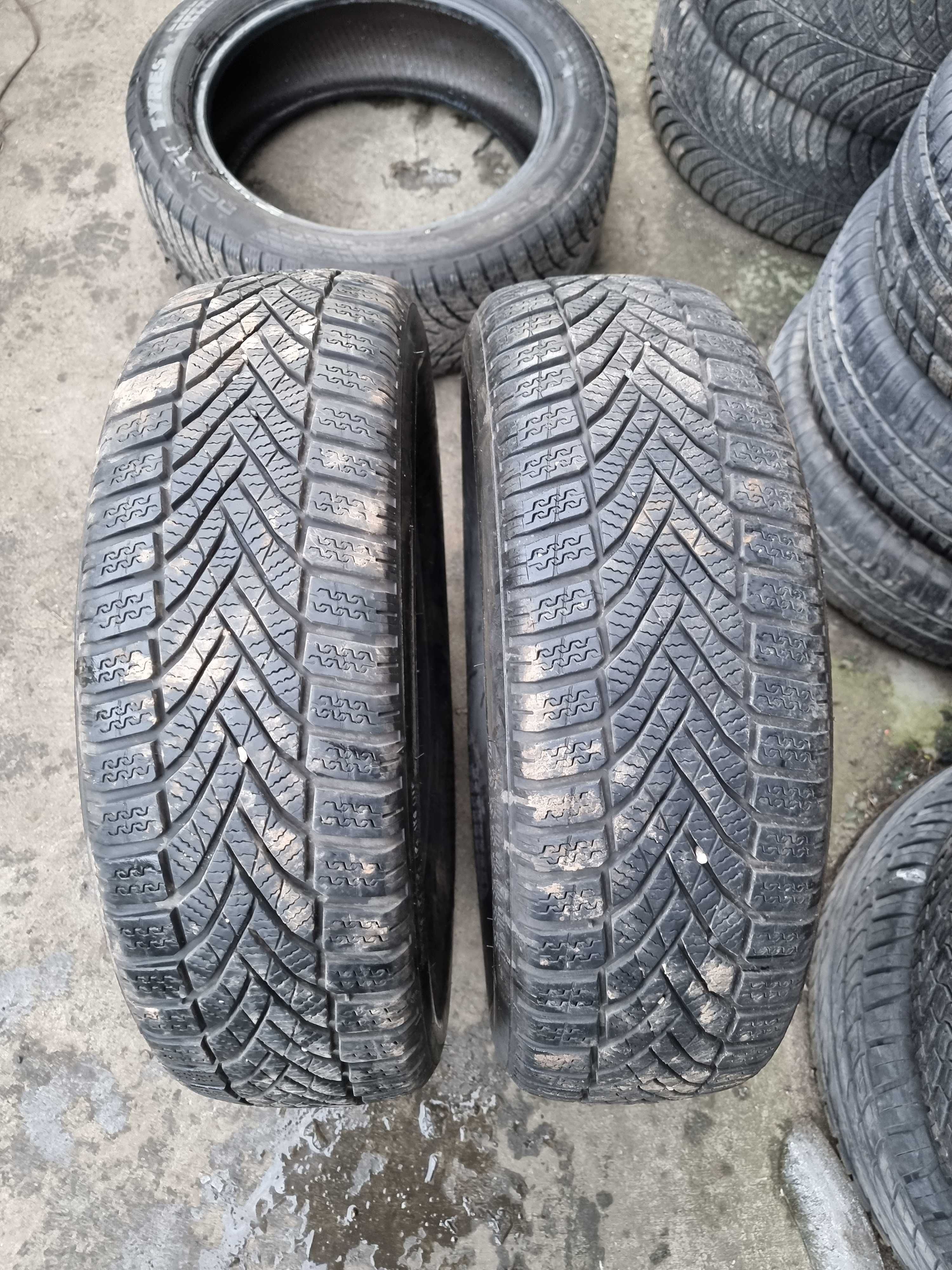 Opony 2 szt. 195/65/15 2022 r. Falken Eurowinter HS02 DOT 3322 6,6 mm