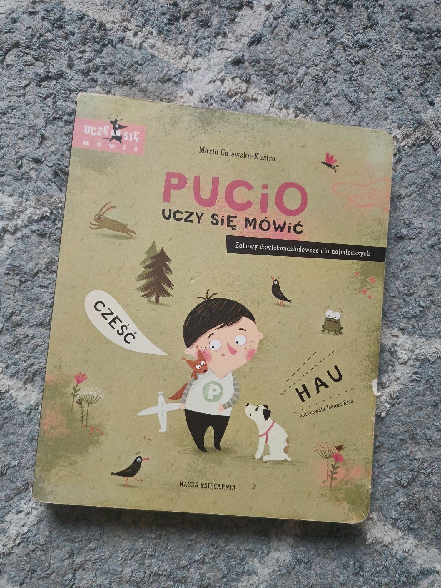 Książka pucio uczy się mówić i kicia kocia