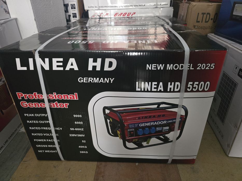 Gerador de gasolina de 5500 watts o ranco com chave