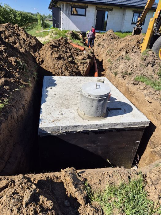 Szamba Betonowe Zbiornik Na Deszczówkę szambo PIWNICA Kanał 10m3 Ryki